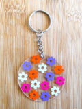 Flower Power Key Chain