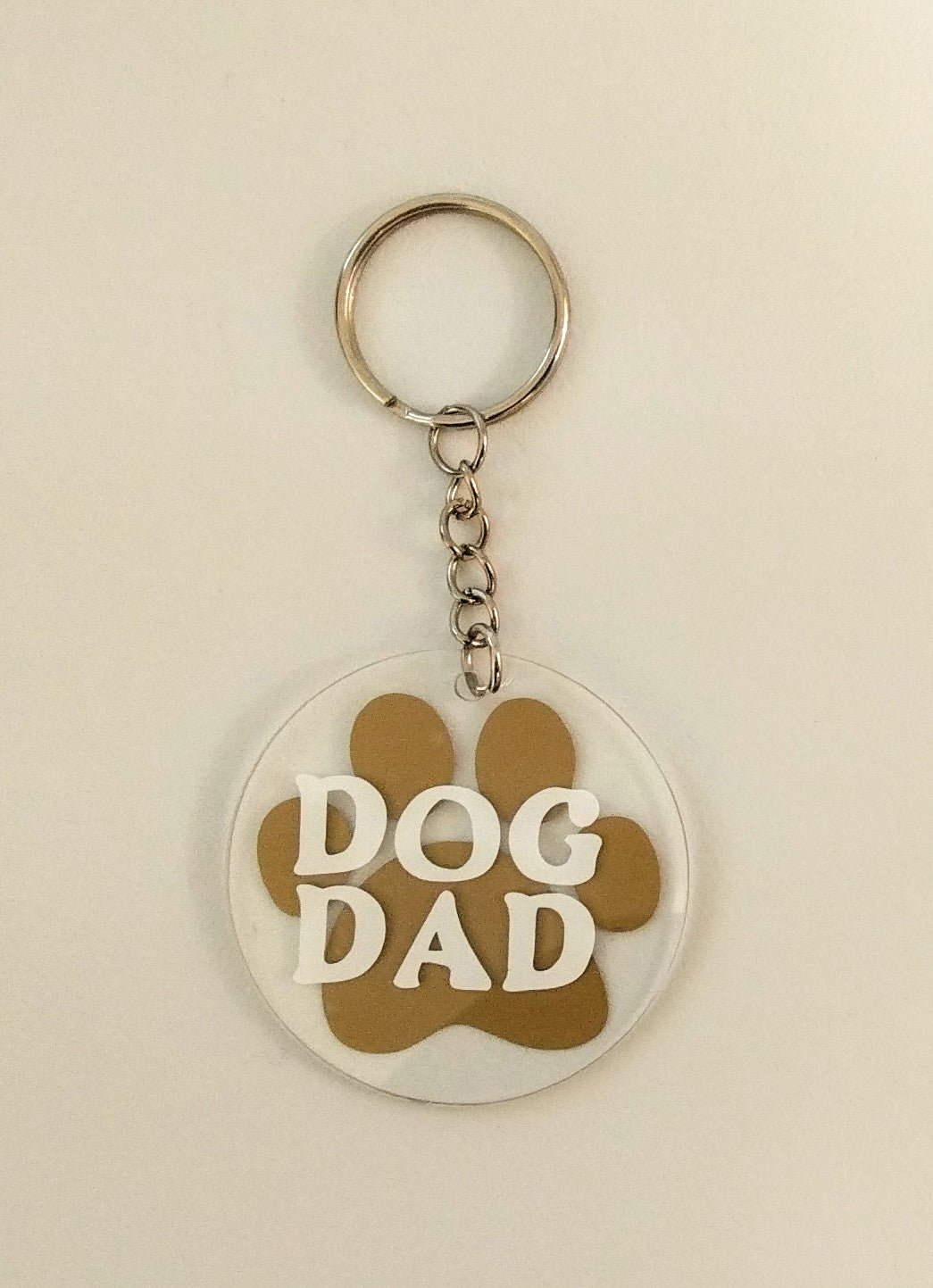 Dog Dad Key Chain