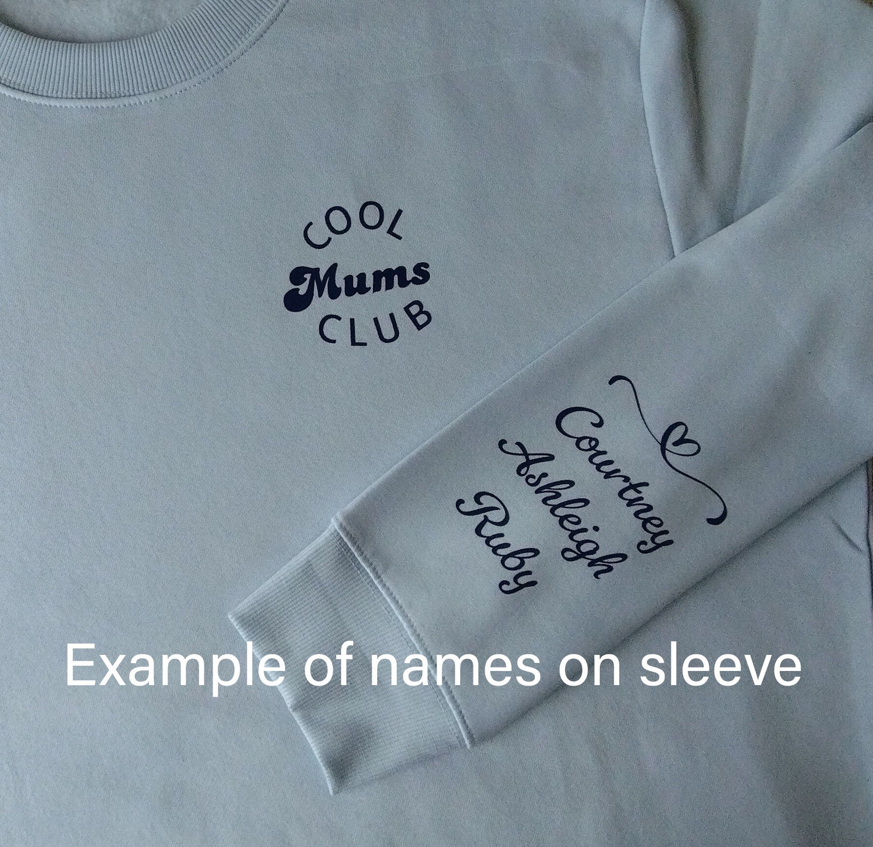Cool Mums Club Crew Neck Jumper - Mothers Day Collection